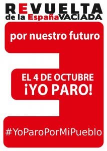 Cartel Yo Paro Por Mi Pueblo España Vaciada 768x1080