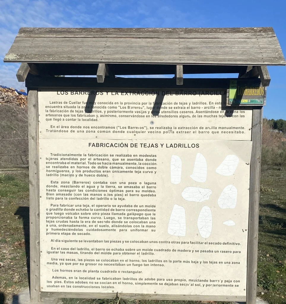 cartel en la zona de los barreros lastras de cuellar