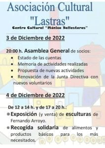 actividades asoc lastras diciembre 2022