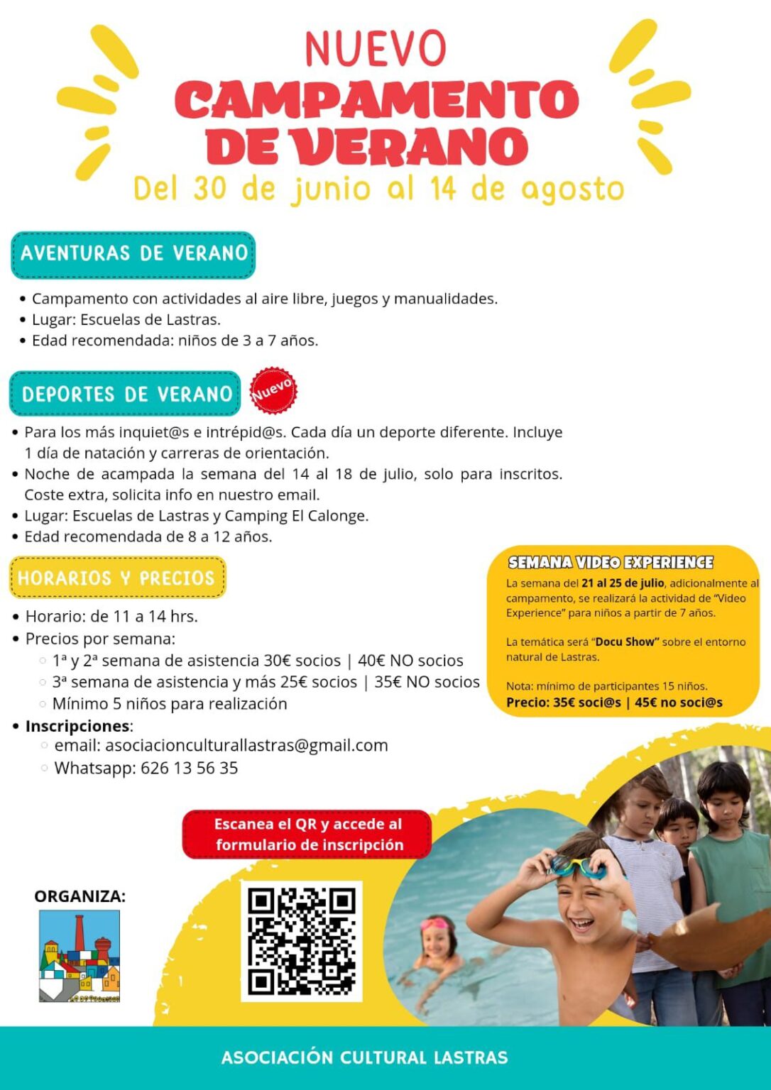 campamento verano lastras de cuellar