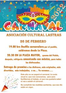 carnaval 2022 lastras de cuellar