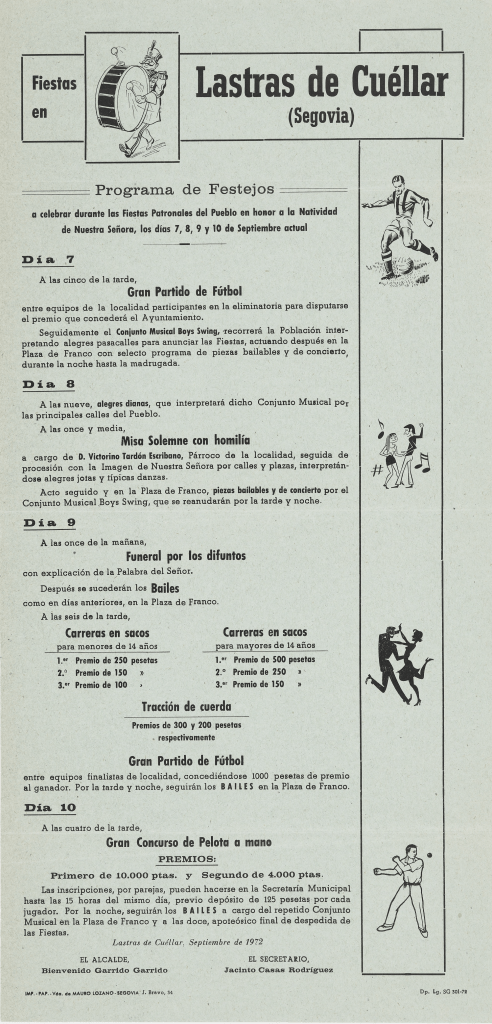 cartel fiestas 1972 jpg