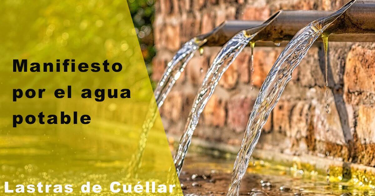 manifiesto por el agua lastras de cuellar1