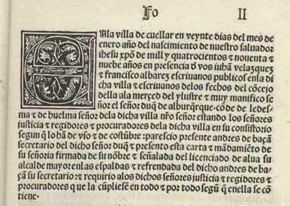 ordenzas 1499