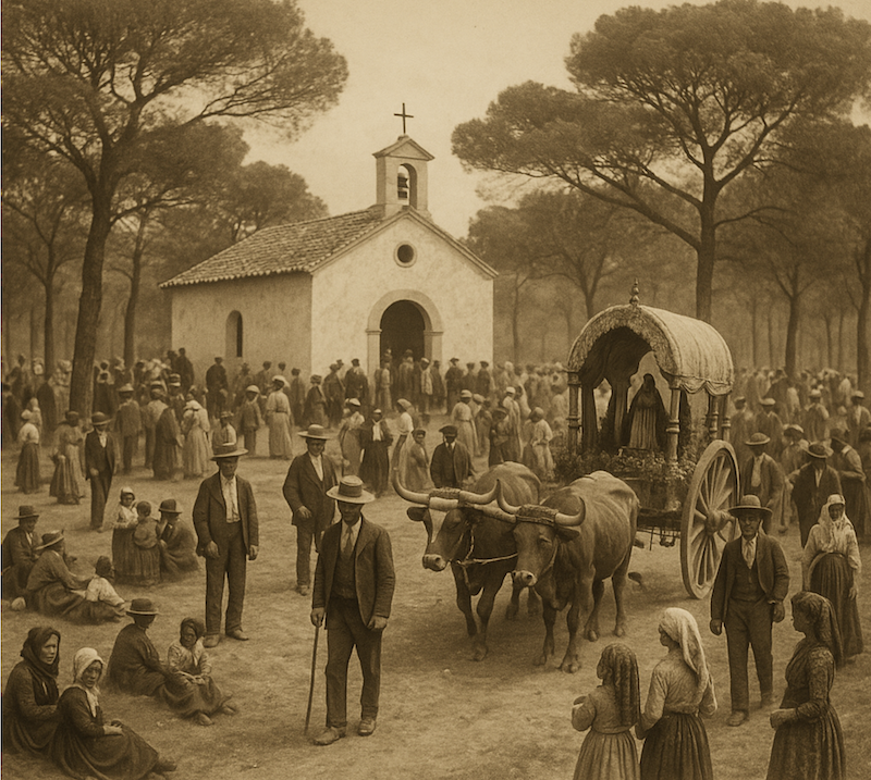 romeria 1927 creada con IA