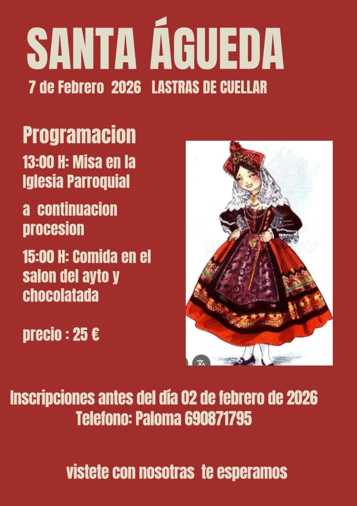 santa agueda 2026