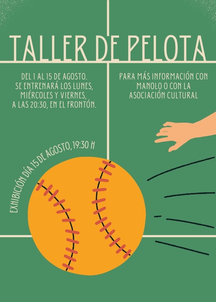 taller de pelota lastras de cuellar