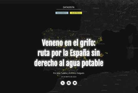 venerno en el agua