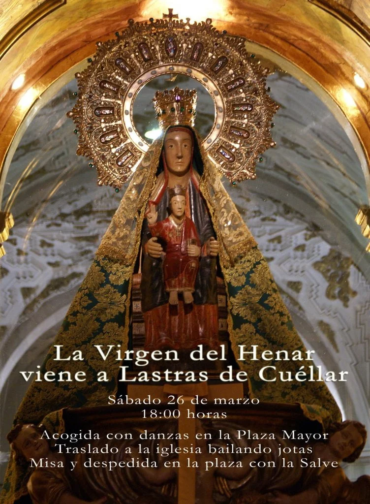 visita virgen del henar a lastras de cuellar