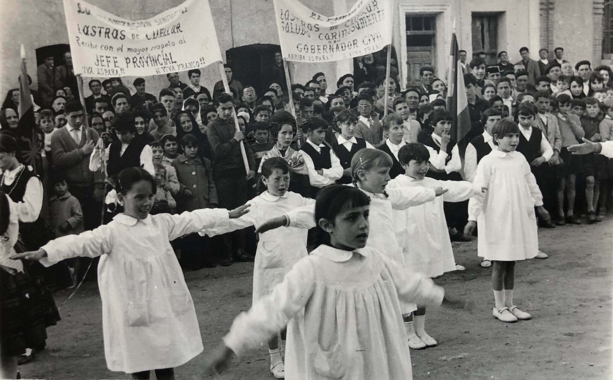 visita del gobernador civil 1962